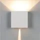 Aplica LED, Mantra Davos Xl, 20W, 2700K, 150x100x150mm, alb nisipiu, IP65, dimabil 3 trepte, 8610