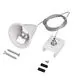 Element de suspendare sina, Carriles T, 2ml, negru, 8560
