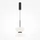 Pendul LED Maytoni Kyoto, 11W, 3000K, Hmax 350 cm, alb, negru