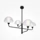 Lustra, Maytoni Memory, 4XE14, negru, MOD177PL-04B