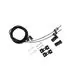 Kit suspendare, sina magnetica, Mantra Magneto, negru, set 2 bucati, 8377