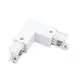 Element de alimentare intermediar tip "L" interior, sina, Mantra Carriles T, alb, 8734