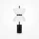 Veioza, LED, Maytoni Kyoto, 11W, 3000K, alb-negru, MOD178TL-L11B3K