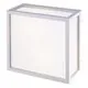 Plafoniera, Mantra Utah, 2xE27, 230x230x100mm, alb, IP65, 8379