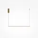 Pendul, LED, Maytoni Halo, 10W, 2600-3500K, auriu, MOD246PL-L16BSK