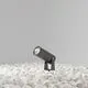 Stalp tip tarus, LED, ingropat, Maytoni Bern, 5W, 3000K, 88-159x55mm, grafit, IP65, O050FL-L5GF3K