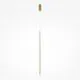 Pendul, LED, Maytoni Halo, 15W, 2600-3500K, auriu, MOD246PL-L24BSK1