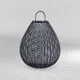 Lampadare gradina, LED, Maytoni Plet, 5W, 3000K, 450x360mm, negru, senzor, IP54, OSL599FL-L5B3K