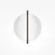 Aplica, LED, Maytoni Mira, 14W, 3000K, negru, MOD279WL-L14B3K