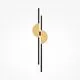 Aplica, LED, Maytoni Skyline, 23W, 4000K, auriu-negru, MOD179WL-L22BS4K