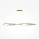 Pendul, LED, Maytoni Krone, 36W, 3000K, auriu, P097PL-L36BS3K