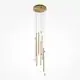 Pendul, LED, Maytoni Light Stick, 46W, 3000K, auriu, MOD236PL-L54BS3K