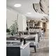 Plafoniera LED Nova Luce Perfect, 24W, 3000K, alb, dimabil Triac, semi-incastrata