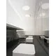 Plafoniera LED Nova Luce Perfect, 120W, 3000K, alb, dimabil Triac, semi-incastrata