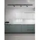 Spot sina, Nova Luce Pongo, 1xGU10, 108x54x59mm, auriu-negru, 3 circuite