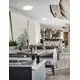 Plafoniera LED Nova Luce Perfect, 40W, 2700K-6000K, alb, dimabil TW, telecomanda, semi-incastrata