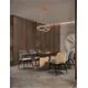 Pendul LED, Nova Luce Celestia, 87W, 3000-6000K, alama, dimabil, Triac