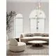 Pendul LED, Nova Luce Seneca, 41W, 3000K, auriu-negru