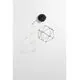 Aplica LED, Nova Luce Nebula, 6W, 3000K, negru