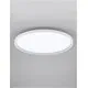 Plafoniera LED, Nova Luce Chet, 49W, 2700-5000K, alb, dimabil, CCT-RGB, telecomanda