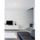 Plafoniera LED, Nova Luce Astraeus, 19W, RGB+3000K, alb, dimabil Triac, telecomanda