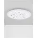 Plafoniera LED, Nova Luce Astraeus, 30W, RGB+3000K, alb, dimabil Triac, telecomanda