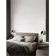 Aplica Nova Luce Minim, 1xG9, alb, negru