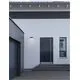 Aplica LED, cu senzor, Nova Luce Aigo, 2W, 3000K, 160x177x32mm, negru, solar, IP65