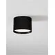 Spot fix LED Nova Luce Ziaza, 17W, 3000K, D120 mm, negru