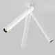 Spot mobil LED, incastrat, Maytoni Focus T, 6W, 3000K, 30x300mm, alb