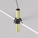 Spot mobil LED, incastrat, telescopic, Maytoni Focus T 2, 6W, 3000K, 30x40/200mm, alama