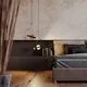 Pendul LED Maytoni Enigma, 5W, 3000K, alama, negru
