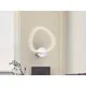 Aplica LED Schuller Opalis, 27W, 3000K, alb mat, dimabil