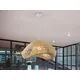 Pendul Schuller Sabah, 1xE27, 550x500x450mm, alb-lemn natur, dimabil