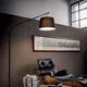 Lampadar Ideal Lux Daddy, 1xE27, negru