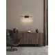 Aplica LED Nova Luce Stellar, 11W, 3000K, negru crom, dimabil