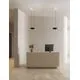 Pendul LED Nova Luce Afi, 24W, 3000K, alb-negru, dimabil, senzor de miscare