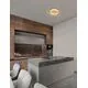 Plafoniera LED Nova Luce Kinara, 46W, 3000K, auriu, dimabil, Triac