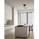 Lustra LED Nova Luce Imar, 30W, 3200K, rotund, auriu-negru, dimabil, Triac