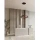 Pendul LED Nova Luce Ormi, 38W, CCT 2700-4000K, cafeniu, dimabil, Triac