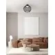 Plafoniera LED Nova Luce Kinetic, 19W, 3000K, alb-negru