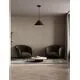 Pendul LED Nova Luce Oros, 17W, 3000K, auriu-negru