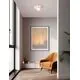 Plafoniera Nova Luce Idor, 1xG9, alb marmorat