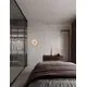 Aplica LED Nova Luce Esti, 17W, 3000K, fumuriu-nichel 