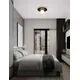 Plafoniera Nova Luce Idor, 1xG9, negru marmorat
