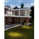 Stalp mic LED Nova Luce Metro, 6W, 3000K, H340, negru nisipiu, IP65, 9030716
