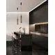 Pendul LED Nova Luce Bento, 12W, 3000K, alama-ambra, 9030553