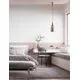 Pendul LED Nova Luce Imatia, 7W, 3000K, alama-fumuriu, 9236392