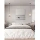 Pendul Nova Luce Damo, 1xE27, D22, gri-maro-negru