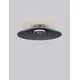 Plafoniera LED Nova Luce Esti, 33W, 3000K, fumuriu-nichel, dimabil, Triac